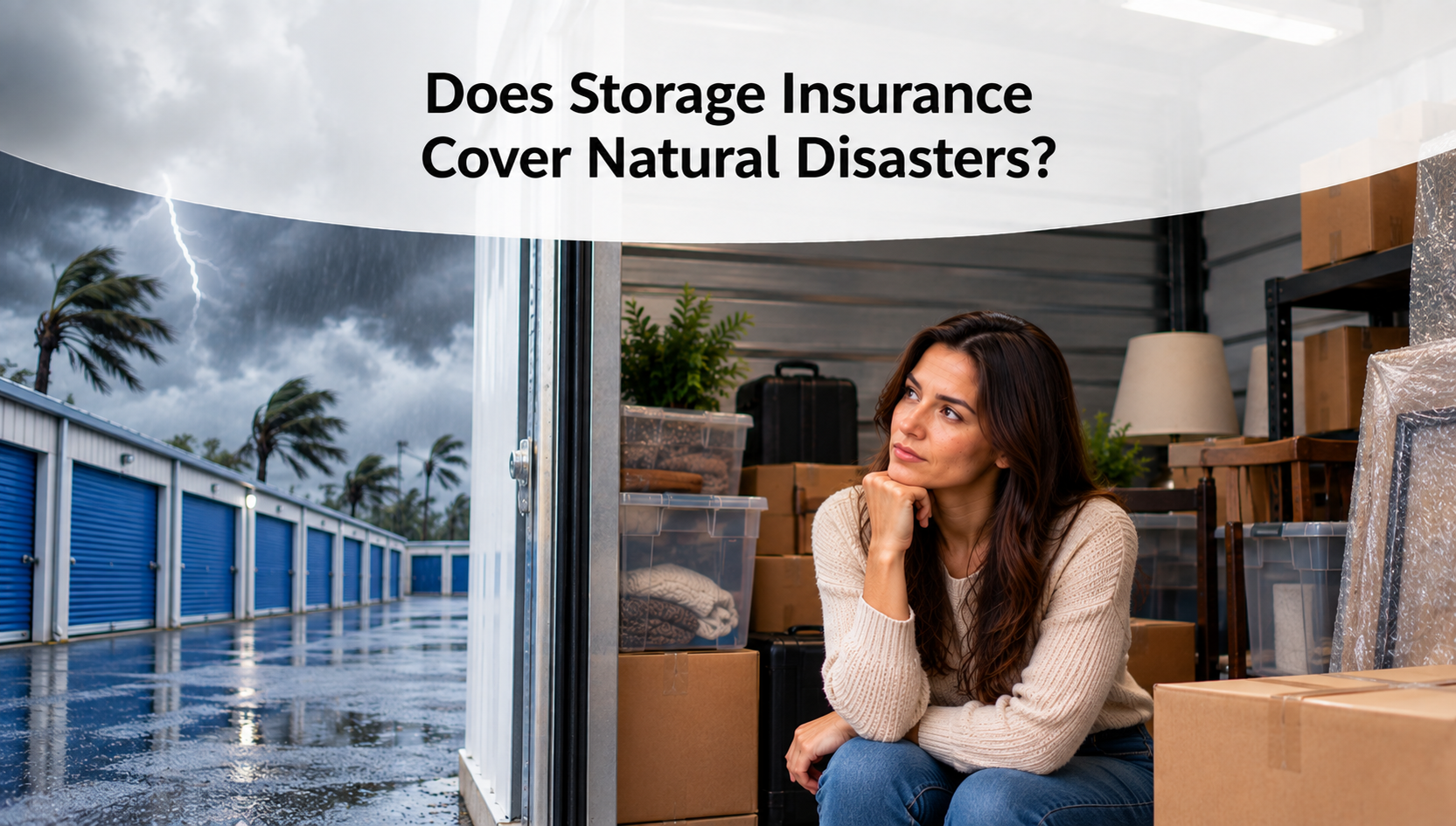 Does Storage Insurance Cover Natural Disasters?